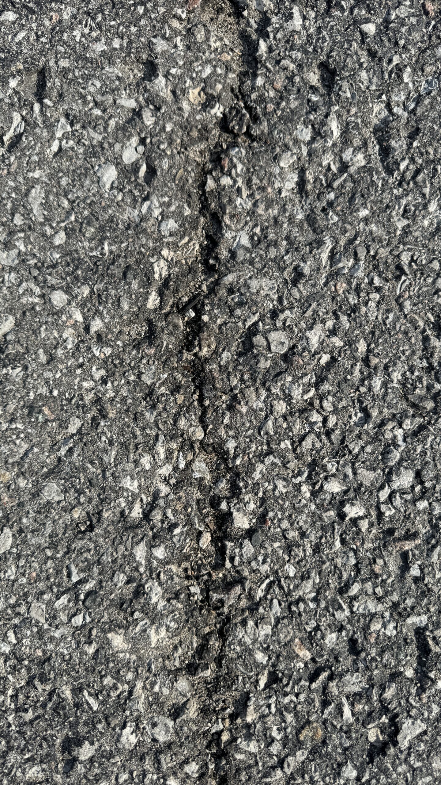 Asphalt crack examples
