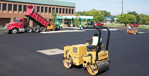 Commercial asphalt service
