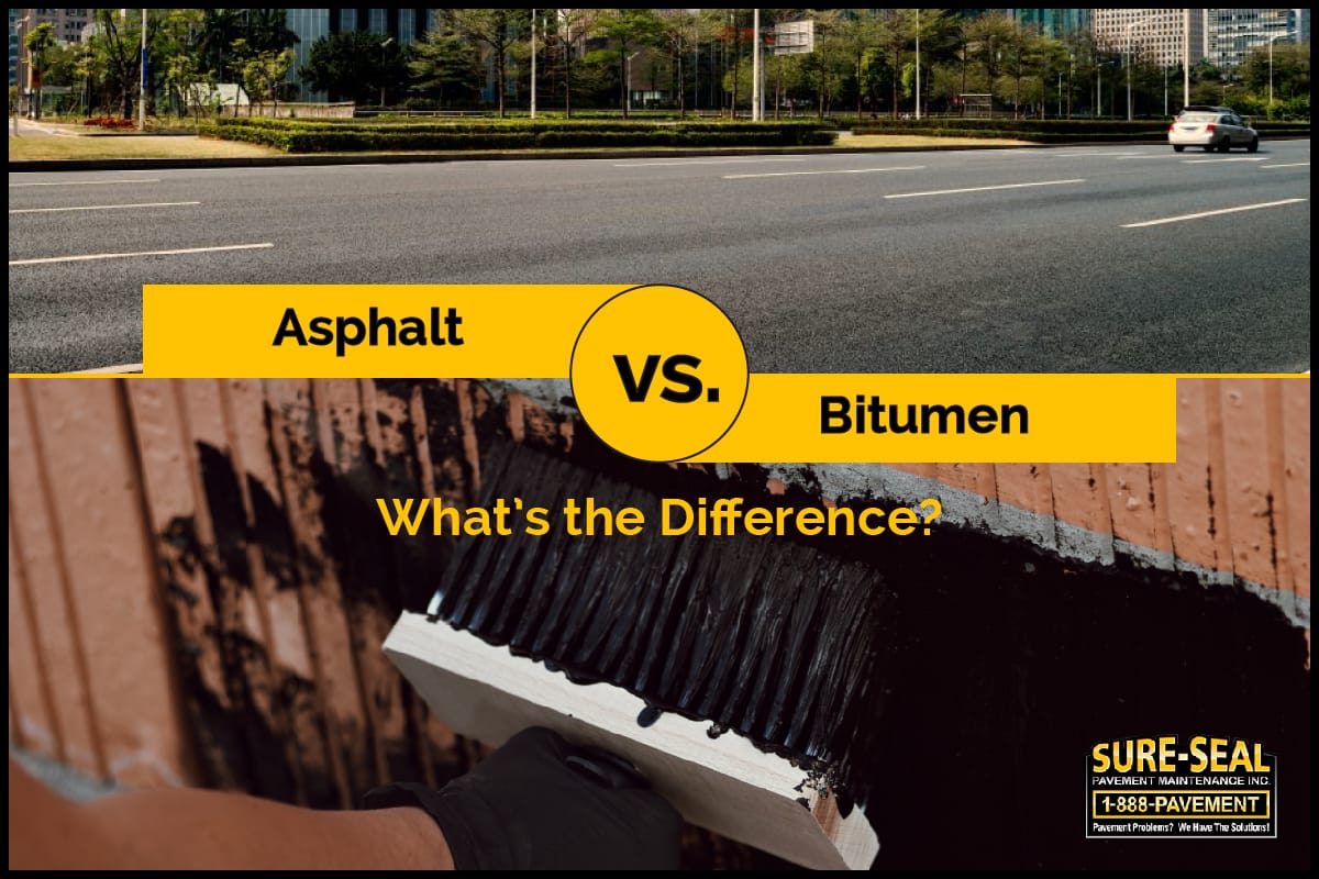 Asphalt vs. Bitumen