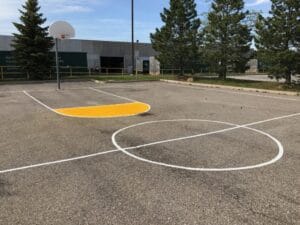Basketball court