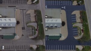Before and after sealer