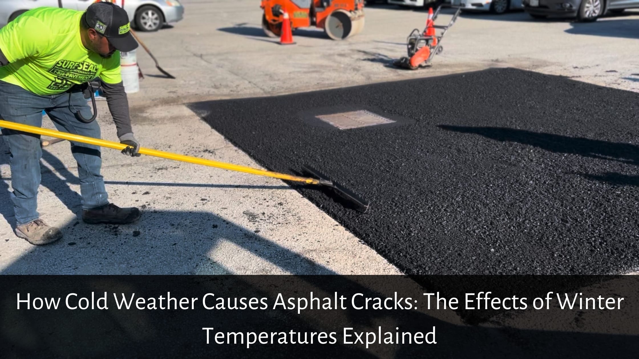 Asphalt Cracks Repairing